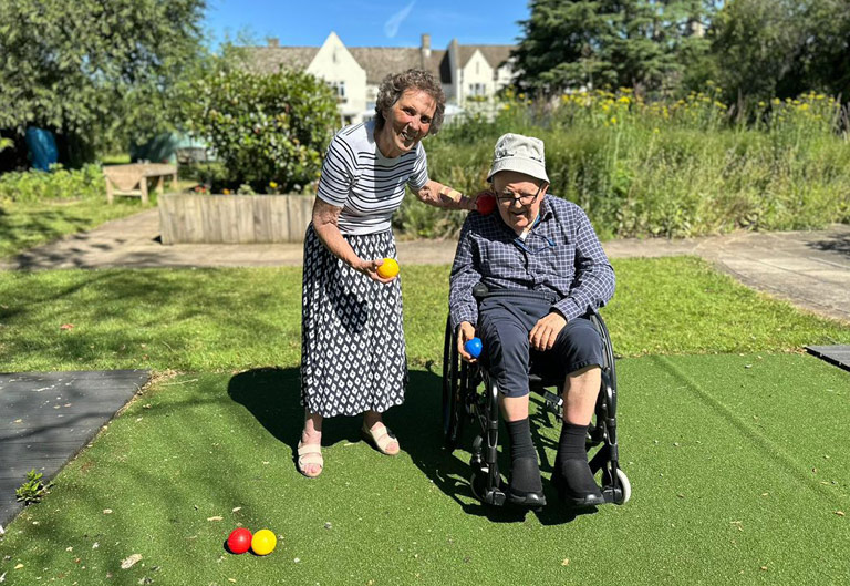 Best Care Home In Buckinghamshire - Playing Bowls